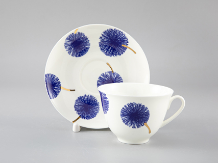 Чашка с блюдцем чайная форма Весенняя рисунок Fresh арт. 81.28728.00.1, 