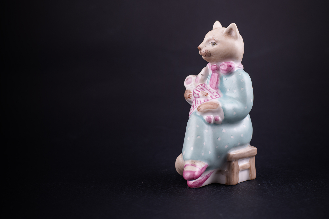 Скульптура Кошка-нянька, рисунок Колыбельная, арт 62.21783.00.1, 