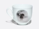 Чашка с блюдцем 180 мл.,  форма  Ландыш, рисунок  Лошадь. Ежик в тумане арт. 81.34550.00.1, 