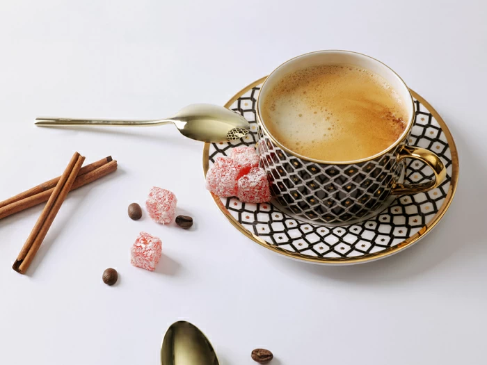 Чашка с блюдцем 250 мл форма Идиллия рисунок Неро арт. 81.31117.00.1, 