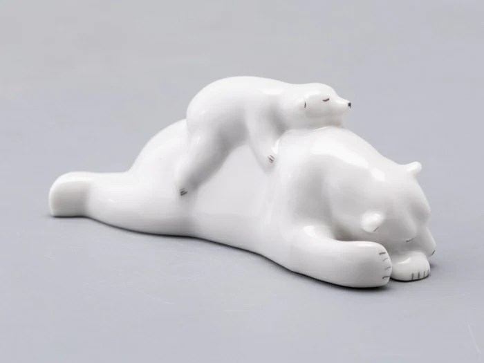 Скульптура Медведица с медвежонком малый размер арт. 82.75065.00.1, 