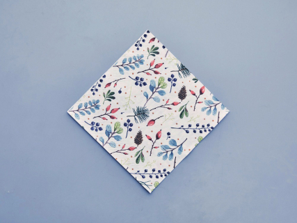 Салфетки бумажные, рисунок Календа, 33х33 см, 20 шт, арт 14.00973.05, 