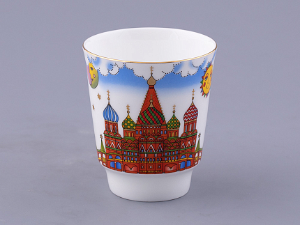 Чашка с блюдцем форма Майская рисунок Московский Собор, арт. 81.32623.00.1