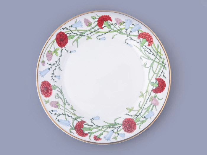 Тарелка плоская 270 мм форма Стандартная-2 рисунок Сад Алисы, арт. 80.47613.00.1, 