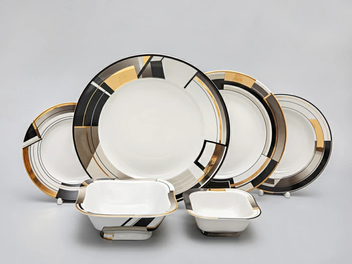 Сервиз столовый форма Молодежная рисунок Проект, 6 персон 22 предмета, арт. 81.28759.00.1, 