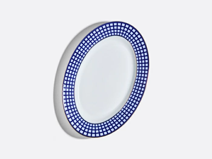 Сервиз столовый на 6 персон 21 предмет, форма Европейская, рисунок Кобальтовая клетка, арт. 81.11329.00.1, 