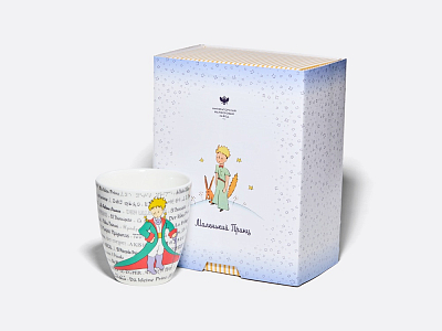 Бокал в подарочной упаковке, форма Вариации, рисунок Маленький принц, арт.81.27913.00.1