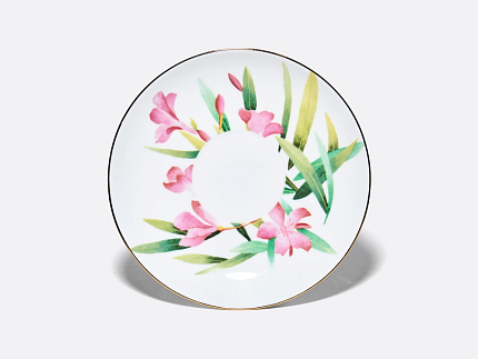 Чашка с блюдцем форма Купольная рисунок Акварель арт. 81.26635.00.1