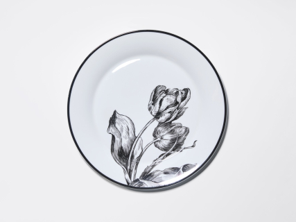 Тарелка плоская 260 мм, в подарочной упаковке, форма Юлиана, рисунок Волшебный сад VIII, арт. 81.34182.00.1, 