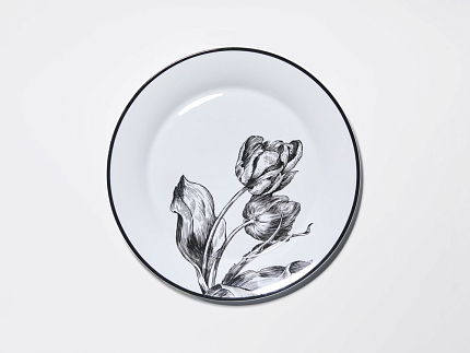 Тарелка плоская 260 мм, в подарочной упаковке, форма Юлиана, рисунок Волшебный сад VIII, арт. 81.34182.00.1