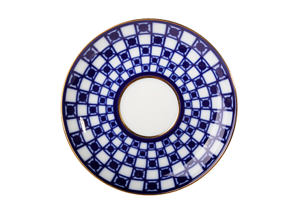 Чашка с блюдцем чайная 220 мл форма Банкетная рисунок Банковский мост арт. 81.16032.00.1