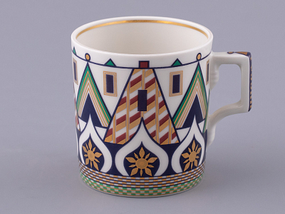 Сервиз чайный на 6 персон 20 предметов, форма Гербовая, рисунок Великая Русь, арт. 81.31998.00.1