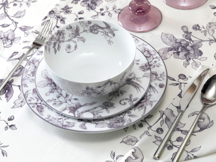 Салатник 160 мм форма Восточная Рисунок Monplaisir Violet (Монплезир Виолет), арт. 80.48341.00.1, 
