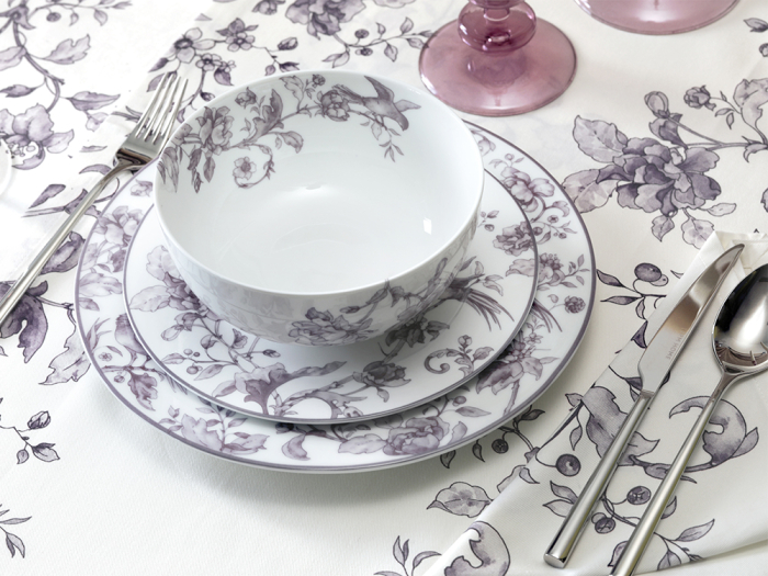 Салатник 160 мм форма Восточная Рисунок Monplaisir Violet (Монплезир Виолет), арт. 80.48341.00.1, 