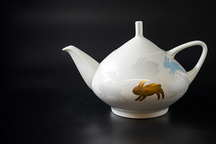 Сервиз чайный 13 предметов на 6 персон, Снежное утро, на форме Купольная, арт 61.20983.00.1