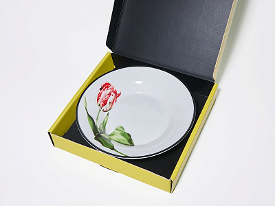 Тарелка глубокая 186 мм, в подарочной упаковке, форма Юлиана, рисунок Волшебный сад XI, арт. 81.34197.00.1