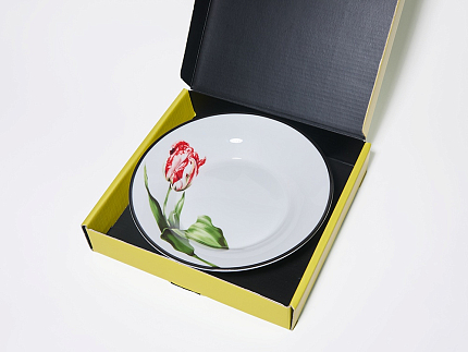 Тарелка глубокая 186 мм, в подарочной упаковке, форма Юлиана, рисунок Волшебный сад XI, арт. 81.34197.00.1