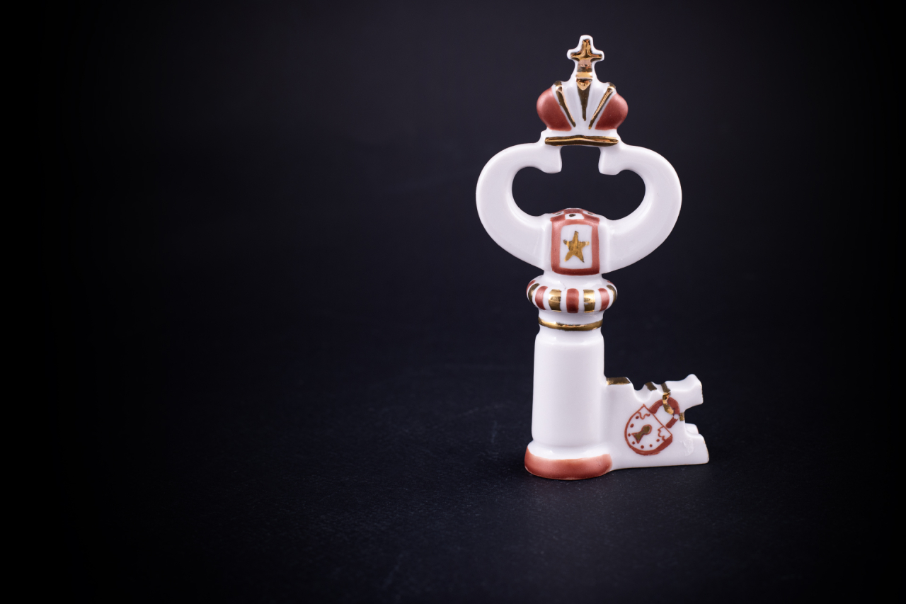 Скульптура Ключ №5, Новогодний арт 62.02425.00.1, 