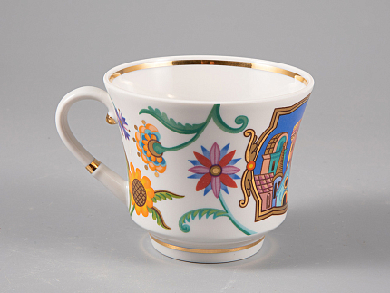 Сервиз чайный форма Банкетная рисунок Чудоград 6 персон 14 предметов арт. 81.29156.00.1