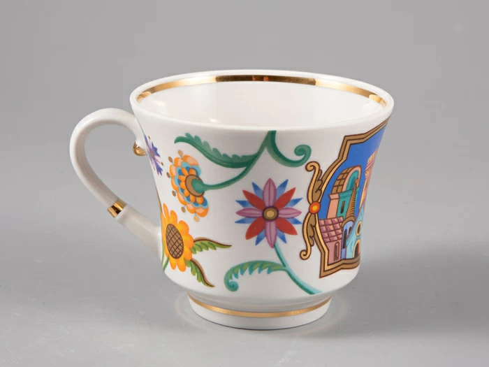 Сервиз чайный форма Банкетная рисунок Чудоград 6 персон 14 предметов арт. 81.29156.00.1, 