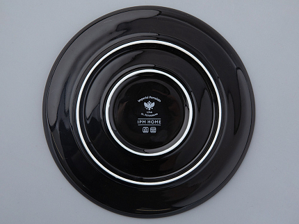 Чашка с блюдцем чайная форма Колокол рисунок Балтийский берег 2, арт. 81.31863.00.1