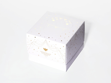 Елочная игрушка в подарочной упаковке, форма Желудь, рисунок Позолоченный, арт. 81.33932.00.1, 