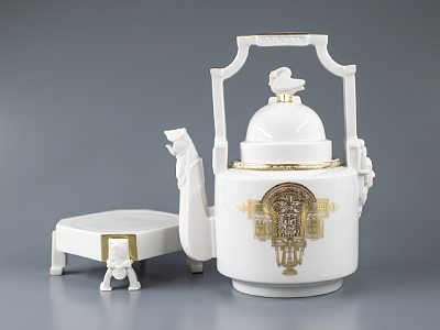 Сервиз форма Беседа рисунок Встреча, 2 персоны 8 предметов, арт. 81.13999.00.1