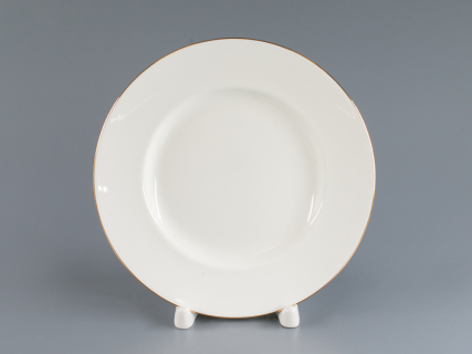 Тарелка Гладкая Золотой кант 155 мм арт. 80.04409.00.1, 