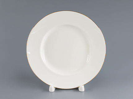 Тарелка Гладкая Золотой кант 155 мм арт. 80.04409.00.1