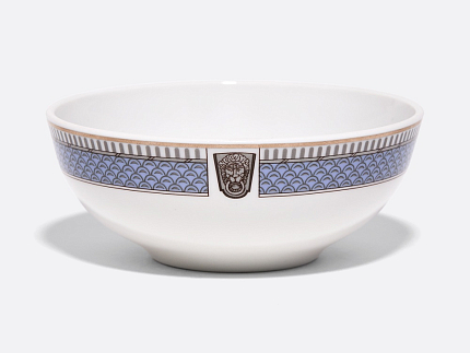 Салатник 120 мм, форма Утро, рисунок Серебряный город 2, арт. 80.47622.00.1