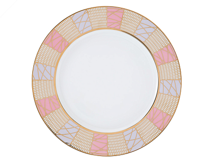 Тарелка мелкая 270 мм форма Европейская - 2 рисунок Морозная сказка, арт. 80.96941.00.1