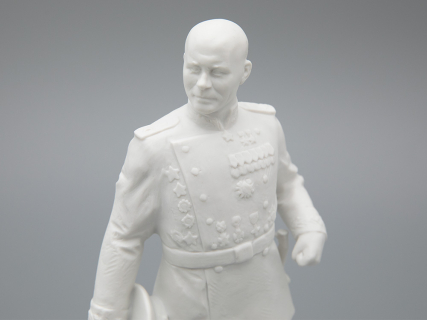 Скульптура Маршал Конев И.С., в подарочной упаковке, Белый бисквит, арт. 81.33454.00.1, 