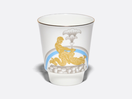 Чашка с блюдцем 165 мл, форма Майская, рисунок Фонтан Тритон, арт. 81.34934.00.1, 
