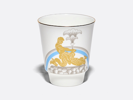 Чашка с блюдцем 165 мл, форма Майская, рисунок Фонтан Тритон, арт. 81.34934.00.1