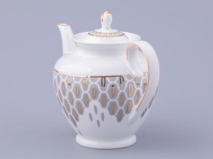 Чайник заварочный, рисунок Саламандра Грей, форма Весенняя 2, арт 80.44696.00.1, 