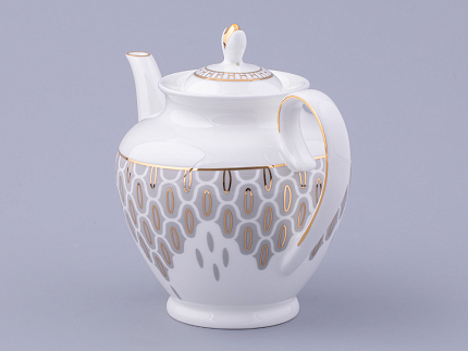 Чайник заварочный, рисунок Саламандра Грей, форма Весенняя 2, арт 80.44696.00.1