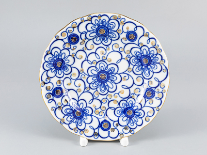 Сервиз чайный форма Тюльпан рисунок Вьюнок, 6 персон 20 предметов, арт. 81.11152.06.1, 