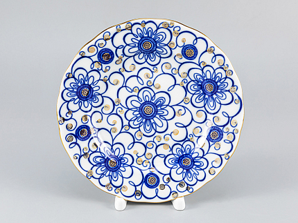 Сервиз чайный форма Тюльпан рисунок Вьюнок, 6 персон 20 предметов, арт. 81.11152.06.1