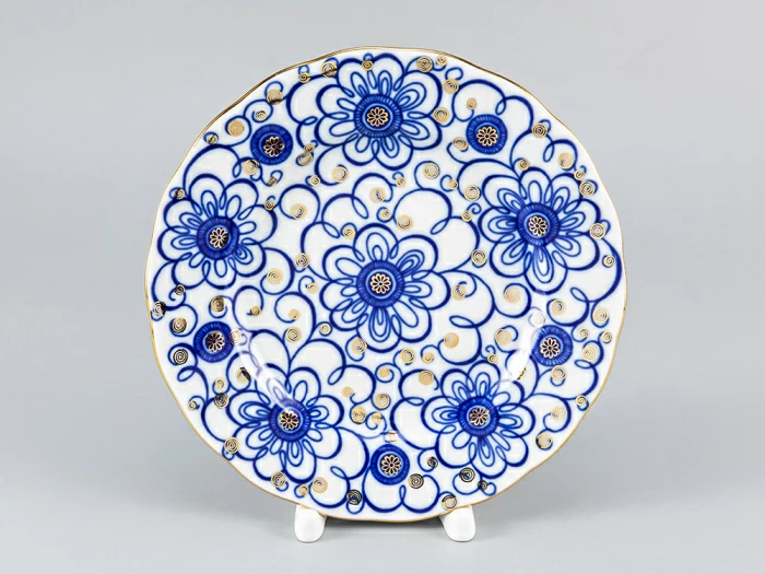 Сервиз чайный форма Тюльпан рисунок Вьюнок, 6 персон 20 предметов, арт. 81.11152.06.1, 