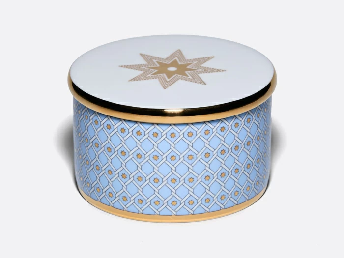 Подарочный набор шкатулка форма Идиллия рисунок Азур арт. 81.28257.00.1, 