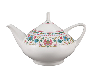 Чайник заварочный форма Купольная, рисунок Восточная вязь, арт 80.96297.00.1