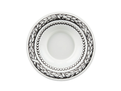 Подарочный набор чашка с блюдцем, форма Юлия рисунок Сысоев. Волшебный сад III арт. 81.30914.00.1