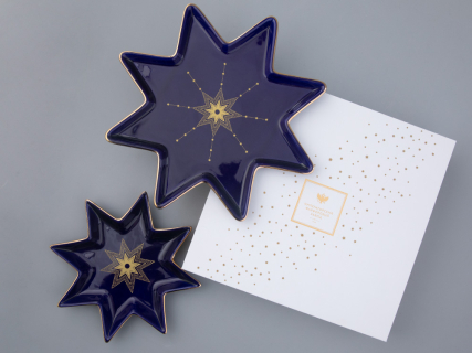 Подарочный набор форма Звезда рисунок Индиго арт. 81.31549.00.1, 