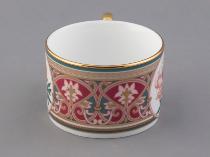 Чашка с блюдцем 250 мл в подарочной упаковке форма Соло, рисунок Дивный Пион, арт. 81.32658.00.1, 