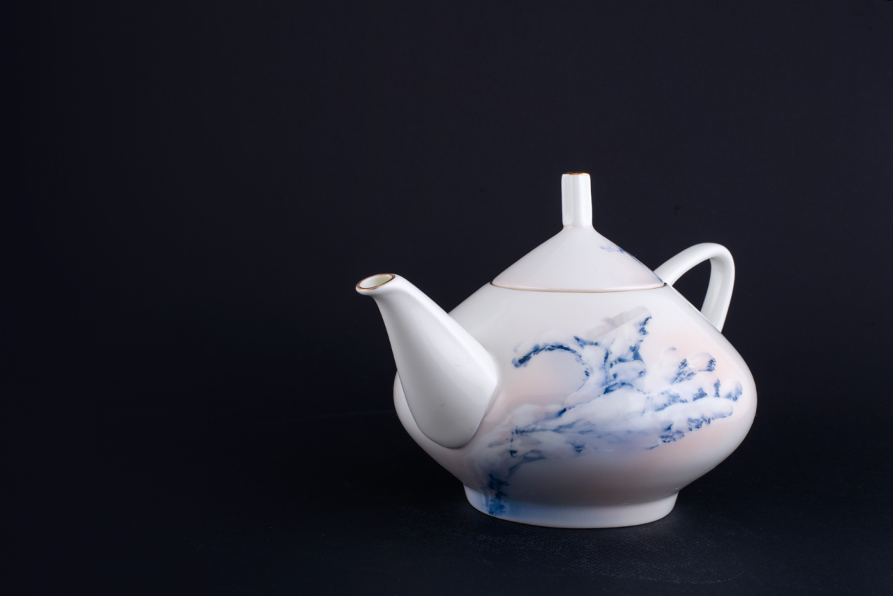 Чайник заварочный Морозное утро на форме Купольная, арт 40.03512.00.1, 