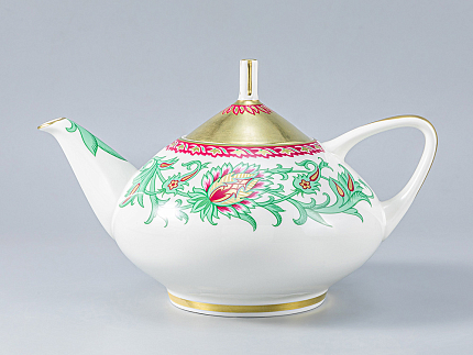 Сервиз чайный форма Купольная рисунок Восточный цветок, 6 персон 20 предметов, арт. 81.28104.00.1