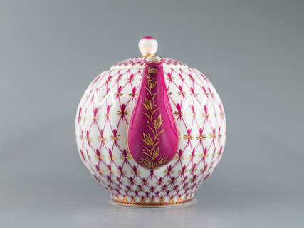 Чайник заварочный форма Тюльпан рисунок Сетка-Блюз 2 арт. 80.86209.00.1, 