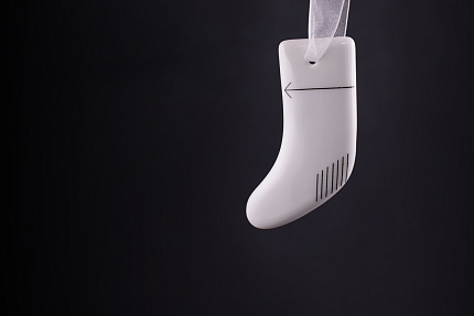 Елочная игрушка Носочек, Тайм, арт 60.16083.00.1