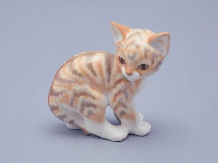 Скульптура Кошка рыжая арт. 82.44488.00.1, 