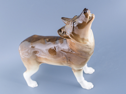 Скульптура Волк стоящий арт. 82.06371.00.1